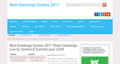 Desktop Screenshot of 123greetingsquotes.com